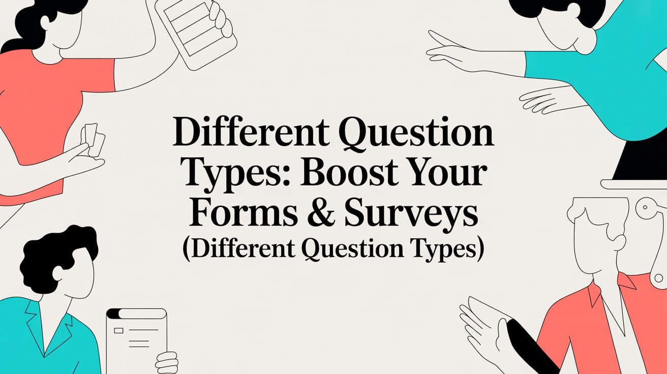 Different Question Types: Boost Your Forms & Surveys (different question types)