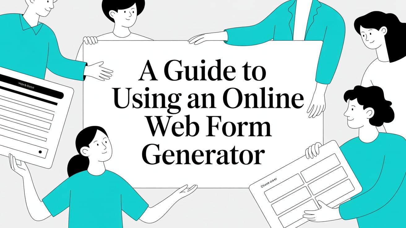 A Guide to Using an Online Web Form Generator