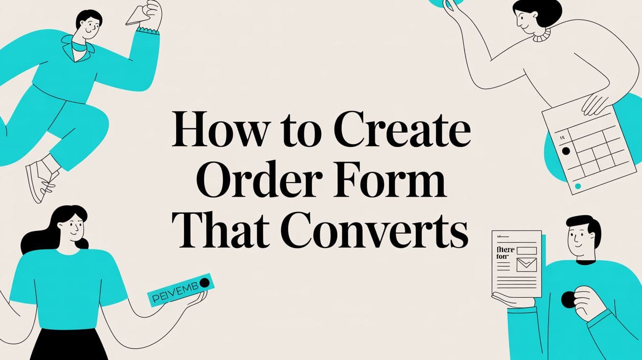 How to create order form that converts