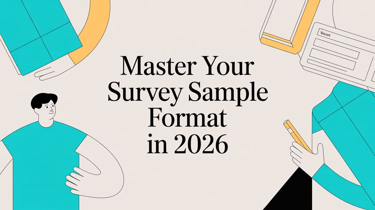 Master Your Survey Sample Format in 2026