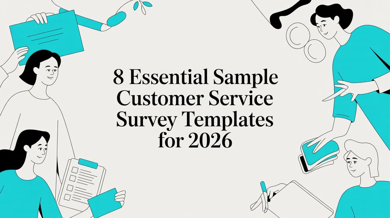 8 Essential Sample Customer Service Survey Templates for 2026
