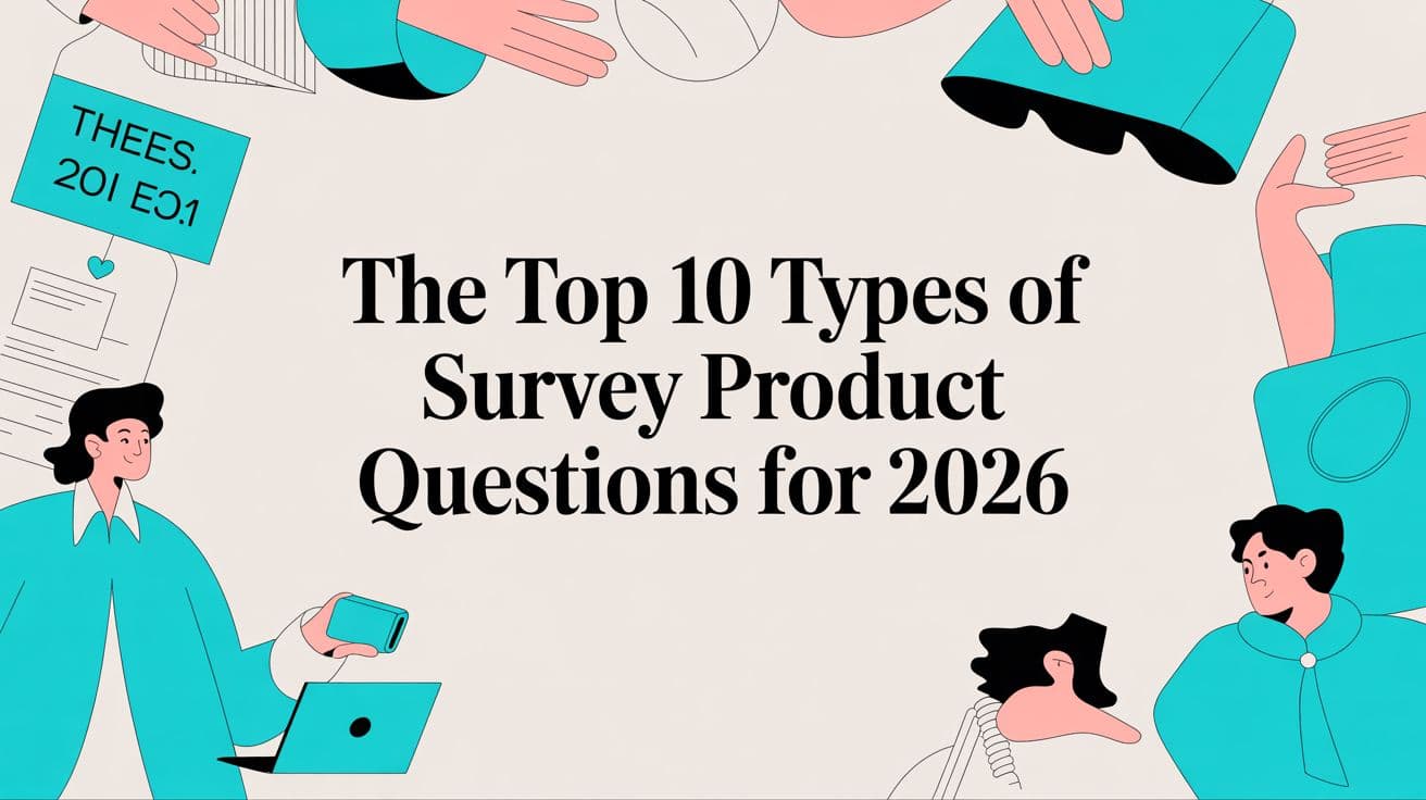 The Top 10 Types of Survey Product Questions for 2026