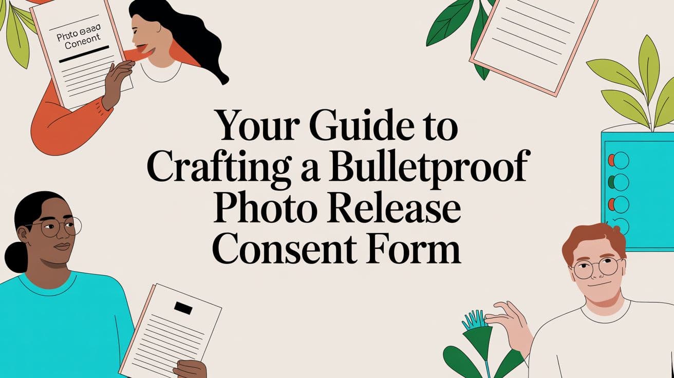 Your Guide to Crafting a Bulletproof Photo Release Consent Form